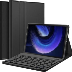 typecase Keyboard Case for Xiaomi Pad 7 & 7 Pro 11.2 inch 2024, Protecttive Cover, Pencil Slot, Multi Viewing Angle, Magnetically Detachable Keyboard Cover,