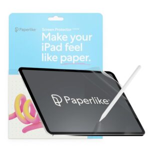Paperlike 2.1 (2 Pieces) for iPad - Transparent Screen Protector for Notetaking and Drawing like on Paper